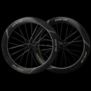 ELITEWHEELS(エリートホイール)DDRIVE II 65D (ドライブ2 65D) カーボンスポーク ディスクブレーキ ホイール前後セット ゴールドデカール