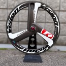 【SALE】 Vision (ビジョン) METRON(メトロン) 3スポーク バトンチューブラー ロードホイール フロント