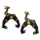 【世界限定80セット】 CANE CREEK (ケンクリーク) eeBrakes G4 JPS 黒×金 BROMPTON (ブロンプトン専用eeブレーキ) 前後セット