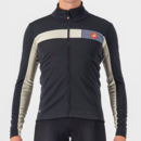 CASTELLI (カステリ) 4522509 MORTIROLO 6S JACKET モルティローロ6S ジャケット 085LIGHT BLACK/CHALK-SILVER REFLE